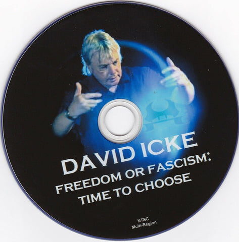 David Icke - Freedom or Fascism: Time to Choose - Conspiracy Theory / Truth DVD