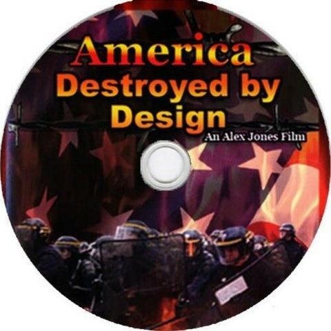 Alex Jones • America Destroyed by Design • New World Order Documentary DVD Truth