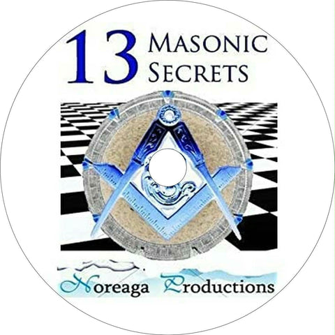 13 Masonic Secrets NWO Illuminati Conspiracy Documentary on DVD