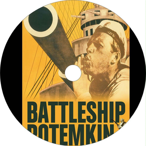 Battleship Potemkin (Bronenosets) 1925 Silent Russian History Movie/Film (DVD)