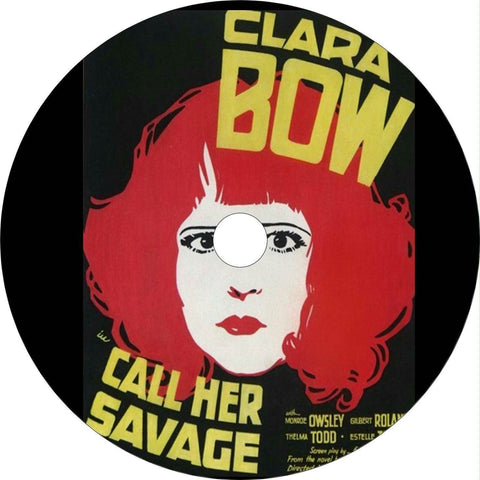 Call Her Savage (1932) Clara Bow, Gilbert Roland Drama Movie / Film DVD