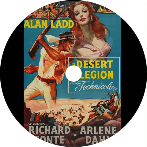 Desert Legion (1953) Action, Adventure Movie / Film on DVD