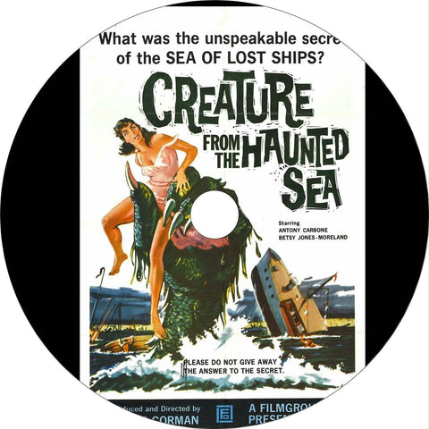 Creature from the Haunted Sea (1961) in Color - Restored Classic DVD