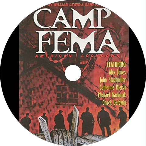 Camp FEMA American Lockdown Alex Jones DVD