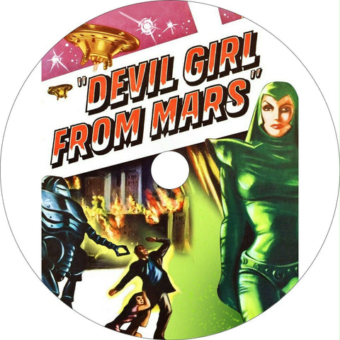 Devil Girl from Mars (1954) Horror Sci-Fi Classic DVD