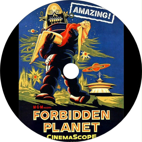 Forbidden Planet (1956) Action, Adventure, Sci-fi Classic DVD