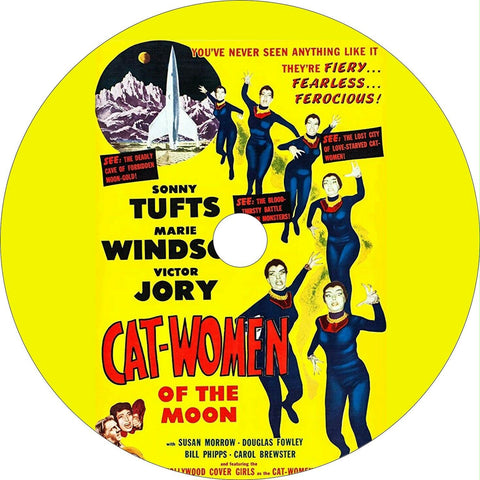 Cat-Women of the Moon (1953) Adventure, Sci-Fi Classic DVD