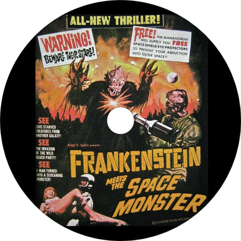 Frankenstein Meets the Space Monster (1965) Horror, Sci-Fi Classic DVD