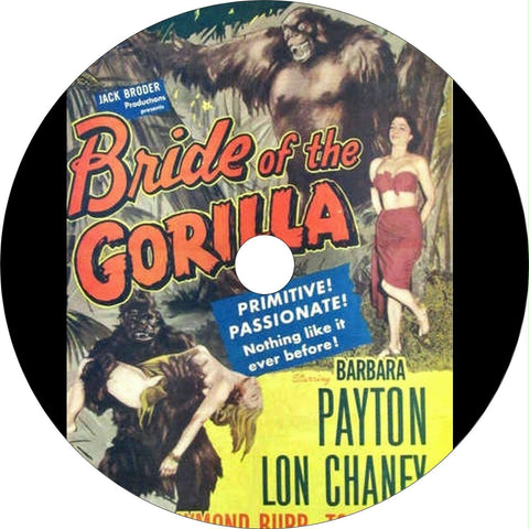 Bride of the Gorilla (1951) Horror Classic DVD