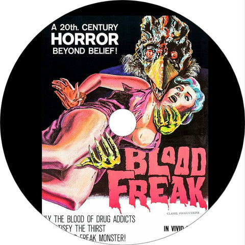 Blood Freak (1972) Horror, Sci-Fi Movie on DVD