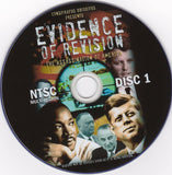 Evidence of Revision JFK RFK Conspiracy DVD 3 Disc Set