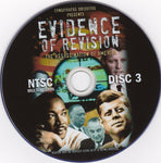 Evidence of Revision JFK RFK Conspiracy DVD 3 Disc Set