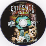 Evidence of Revision JFK RFK Conspiracy DVD 3 Disc Set