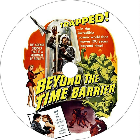 Beyond the Time Barrier (1960) Romance Sci-Fi Classic DVD