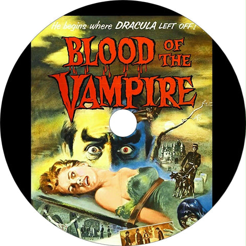 Blood of the Vampire (1958) Sci-Fi, Horror Classic DVD